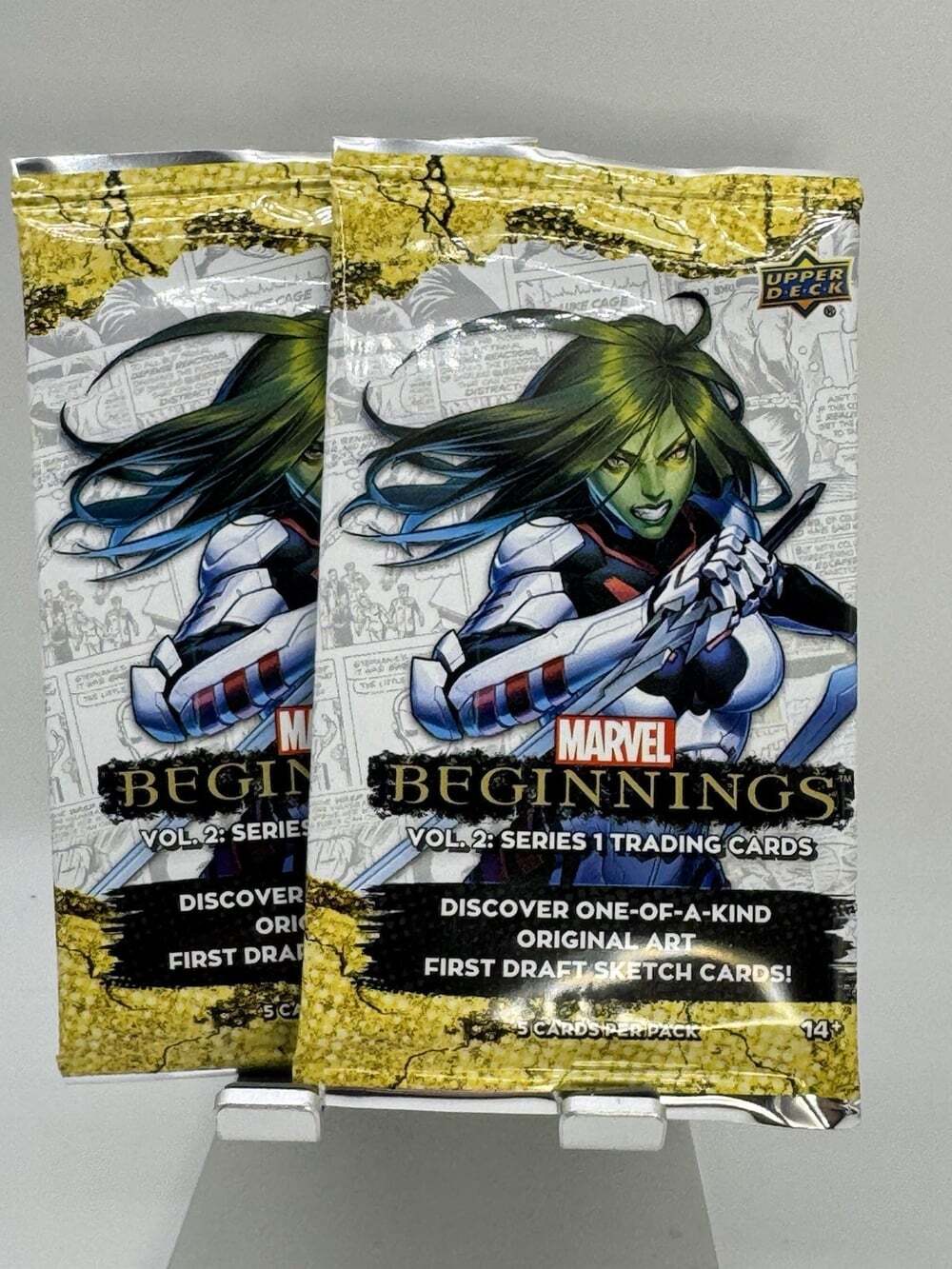 Upper Deck 2023 Marvel Beginnings Vol 2 Series 1 Trading Card Packs Sealed Lot 2